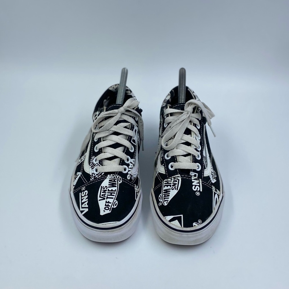 Vans black and white off the wall old Skool womens size 7 - Picture 3 of 6